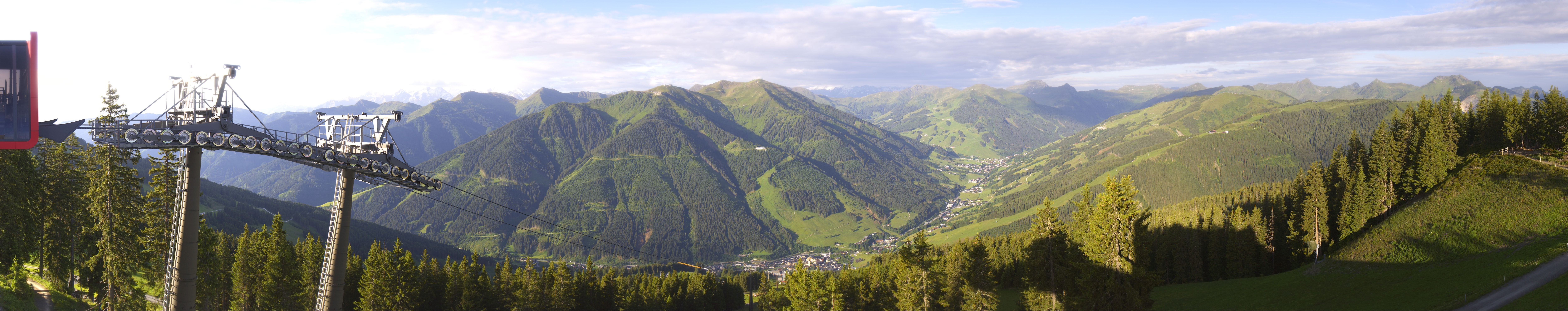Archived image Webcam Kohlmais (Saalbach-Hinterglemm)