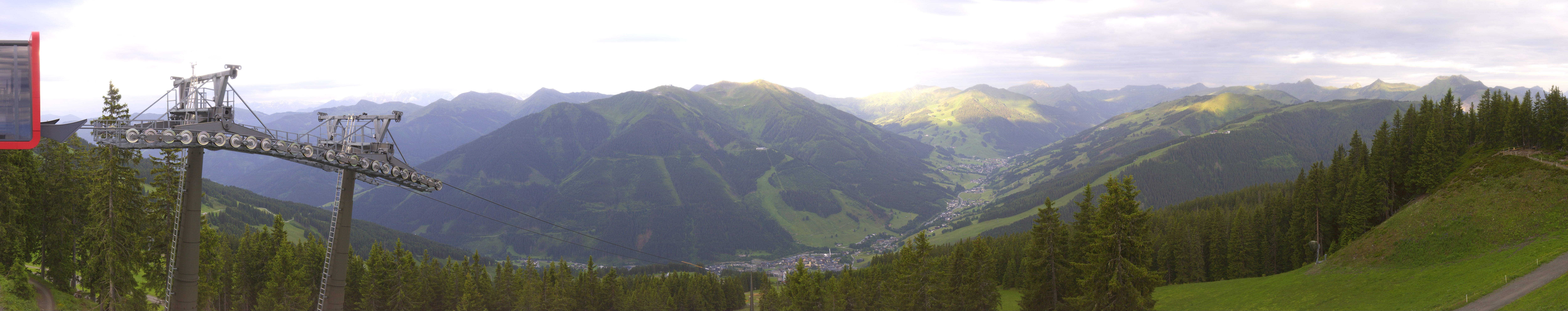Archived image Webcam Kohlmais (Saalbach-Hinterglemm)