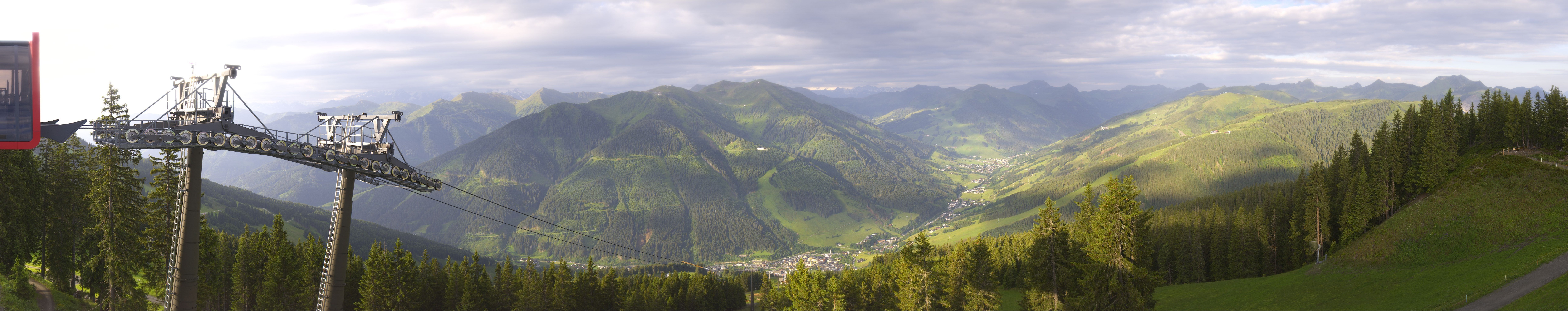 Archived image Webcam Kohlmais (Saalbach-Hinterglemm)