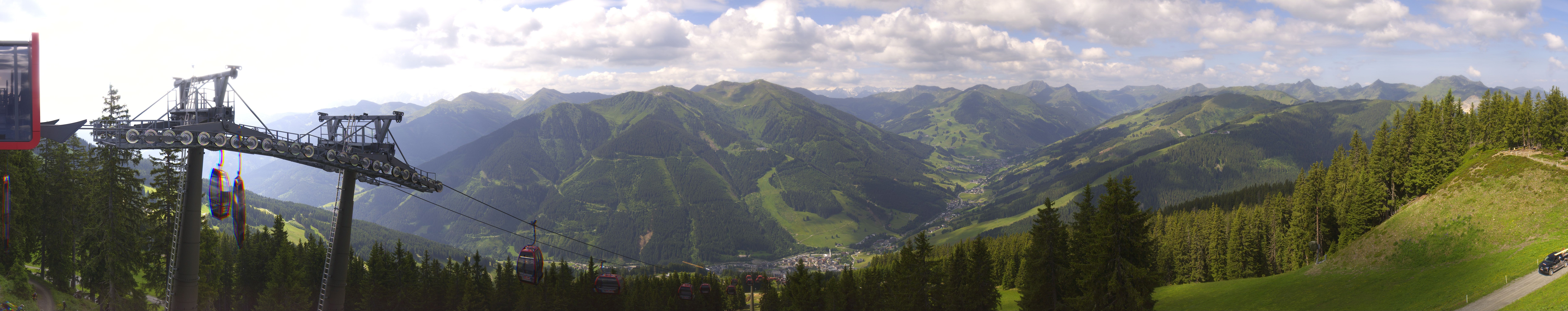 Archived image Webcam Kohlmais (Saalbach-Hinterglemm)