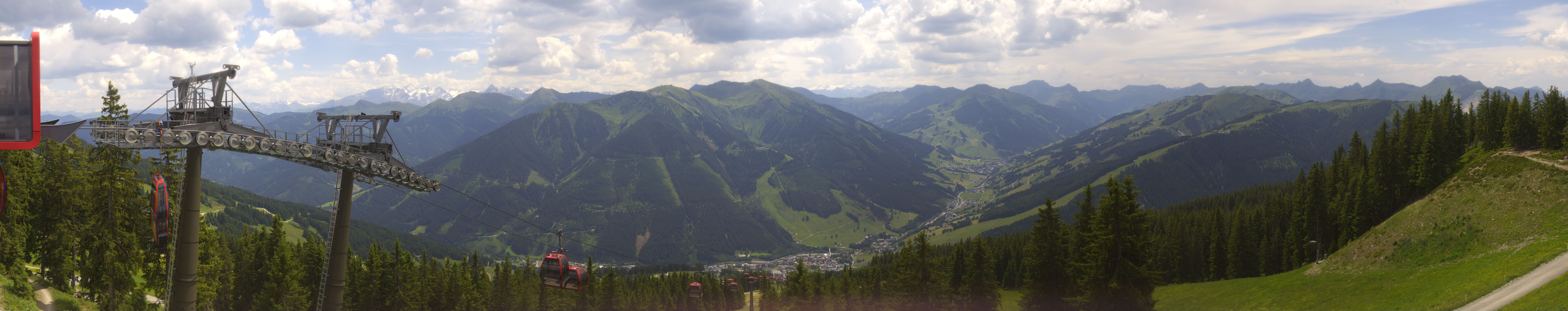 Archived image Webcam Kohlmais (Saalbach-Hinterglemm)