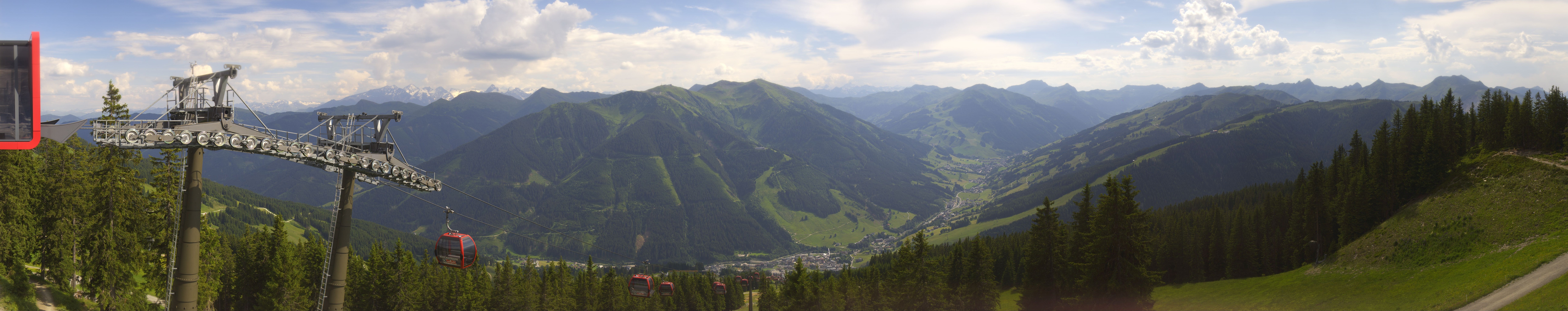 Archived image Webcam Kohlmais (Saalbach-Hinterglemm)