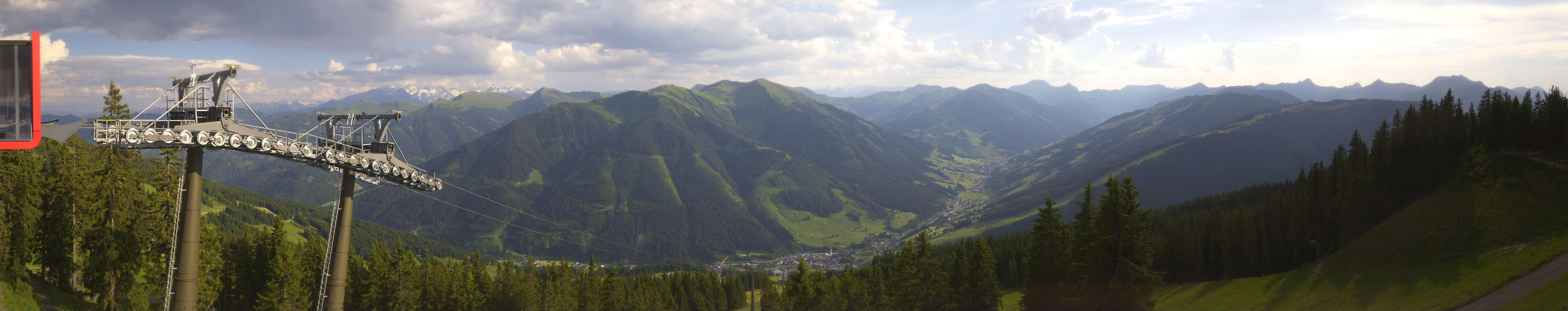Archived image Webcam Kohlmais (Saalbach-Hinterglemm)