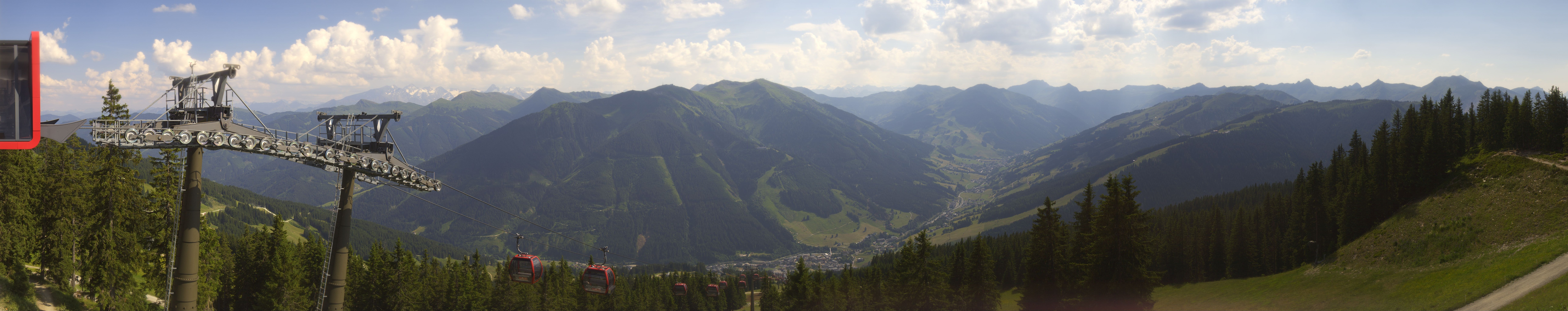 Archived image Webcam Kohlmais (Saalbach-Hinterglemm)