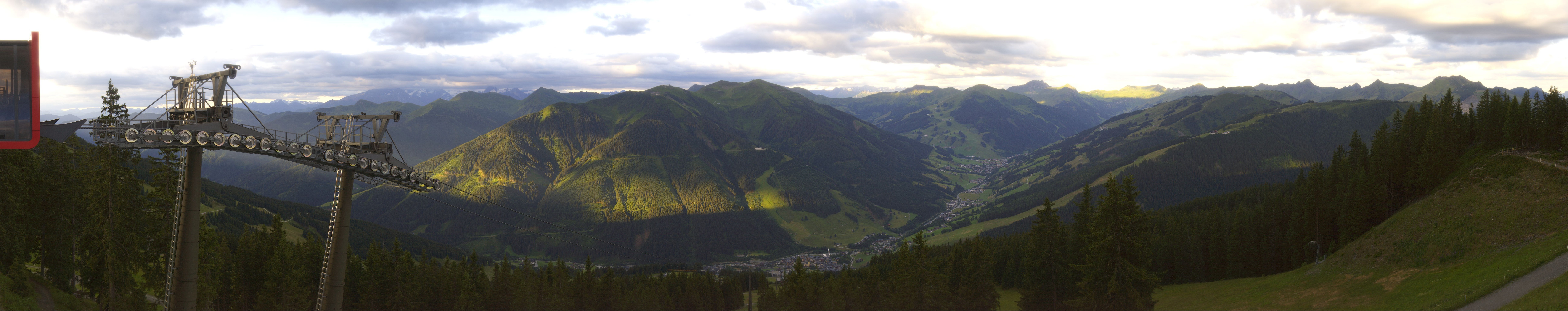 Archived image Webcam Kohlmais (Saalbach-Hinterglemm)