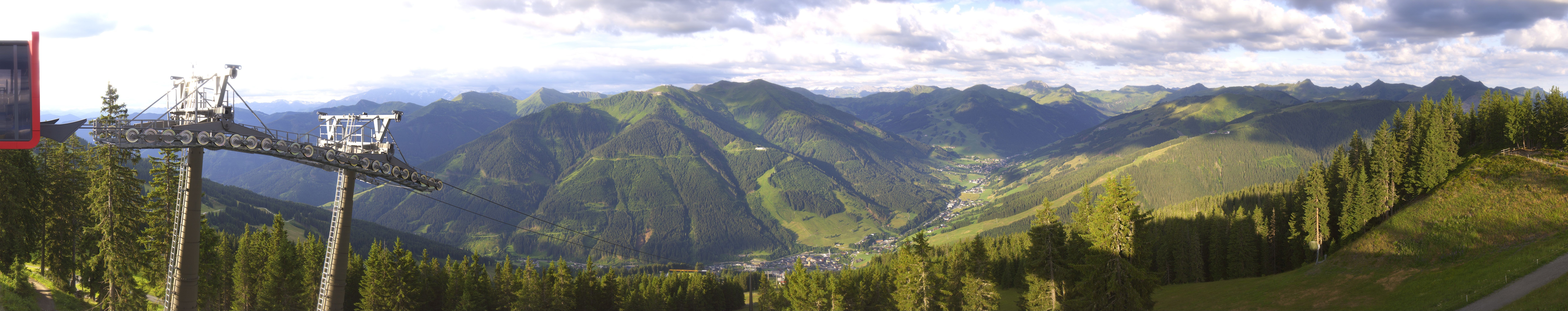 Archived image Webcam Kohlmais (Saalbach-Hinterglemm)