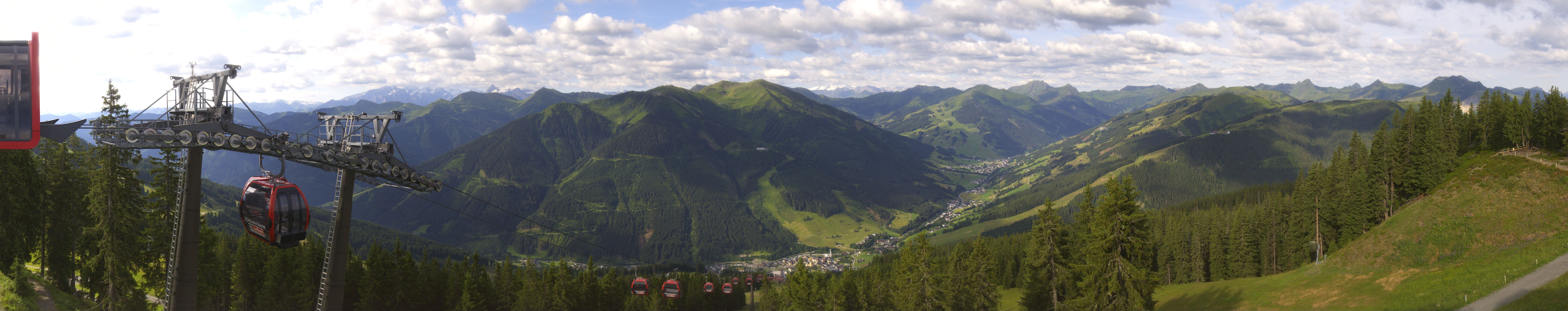 Archived image Webcam Kohlmais (Saalbach-Hinterglemm)