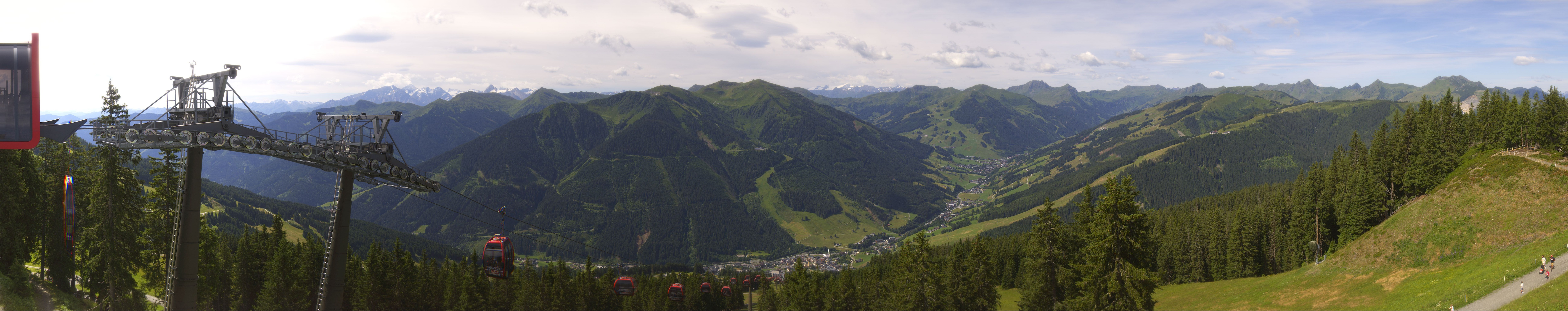 Archived image Webcam Kohlmais (Saalbach-Hinterglemm)