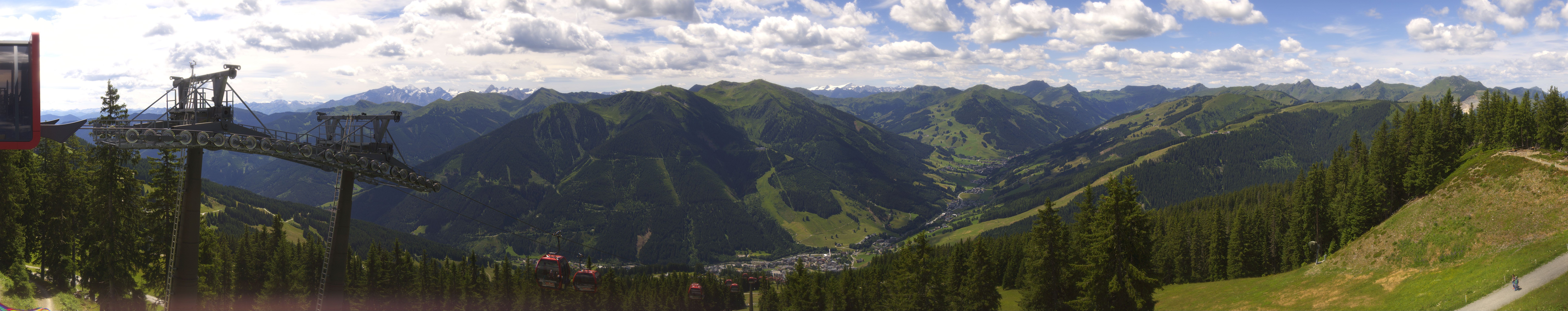 Archived image Webcam Kohlmais (Saalbach-Hinterglemm)