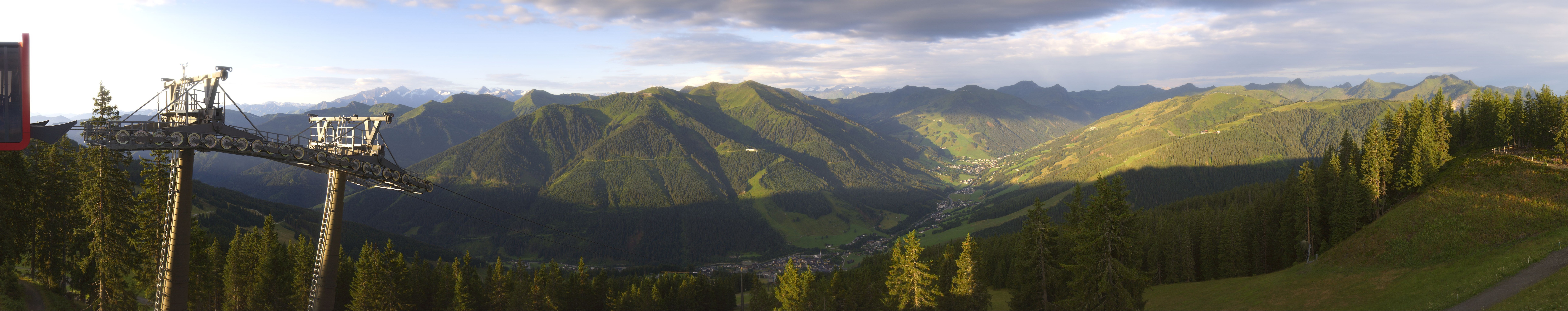 Archived image Webcam Kohlmais (Saalbach-Hinterglemm)