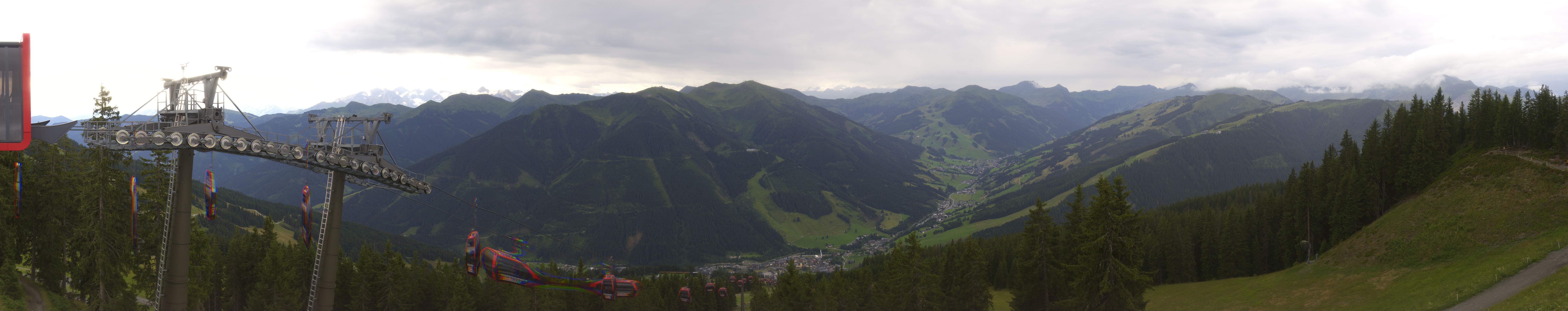 Archived image Webcam Kohlmais (Saalbach-Hinterglemm)