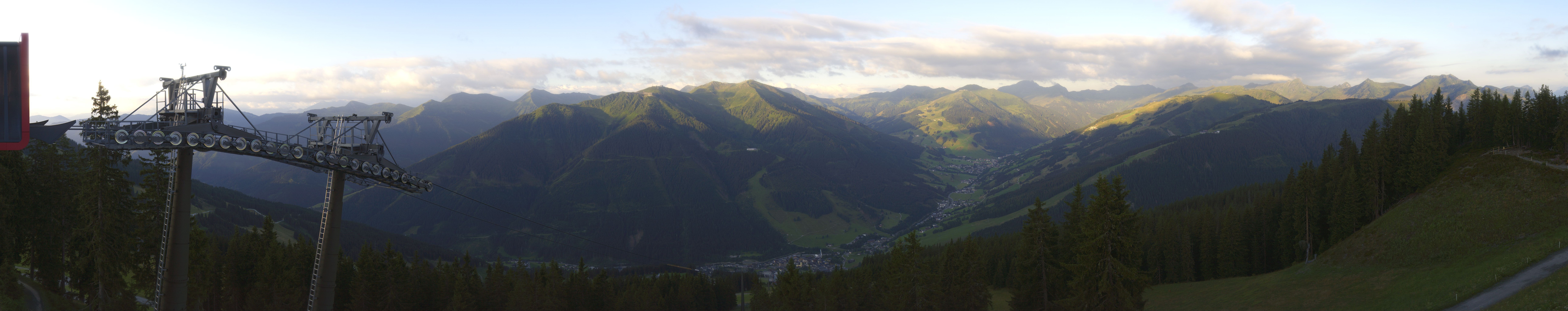 Archived image Webcam Kohlmais (Saalbach-Hinterglemm)