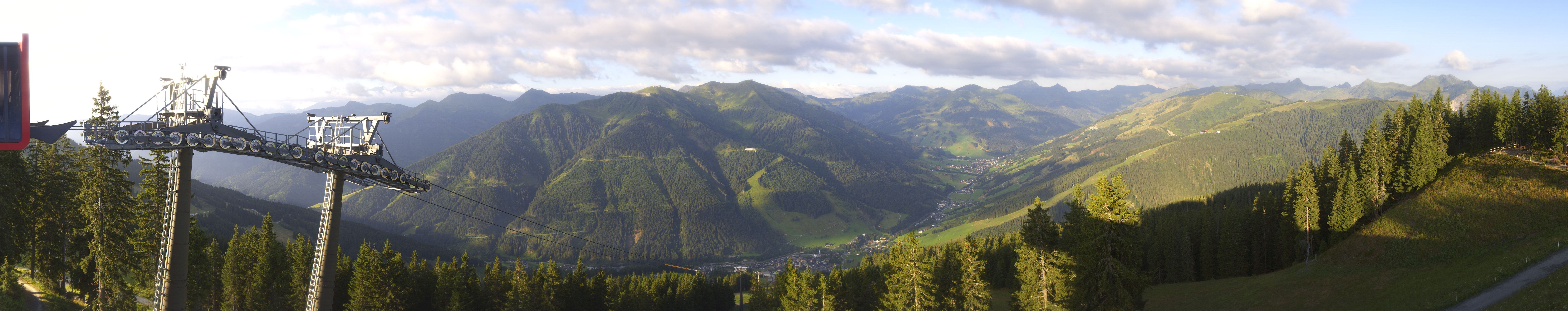 Archived image Webcam Kohlmais (Saalbach-Hinterglemm)