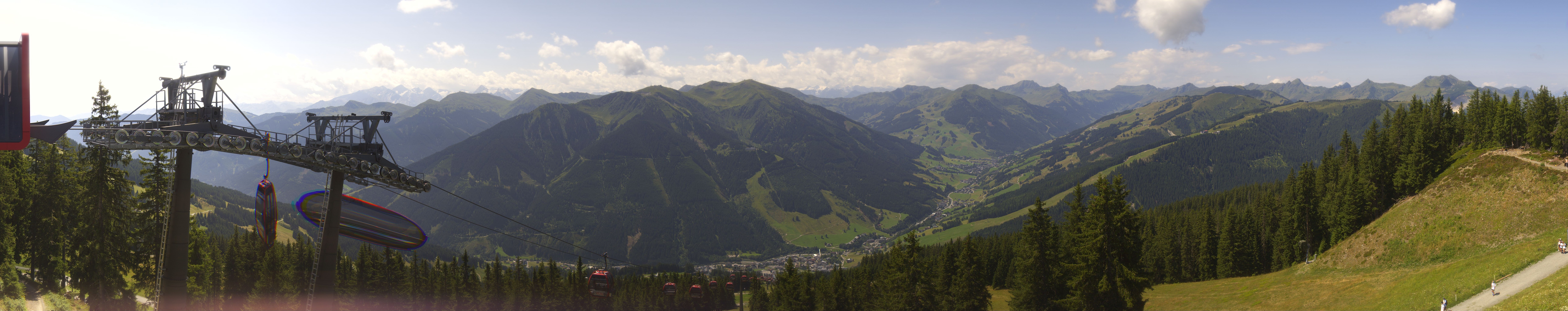 Archived image Webcam Kohlmais (Saalbach-Hinterglemm)