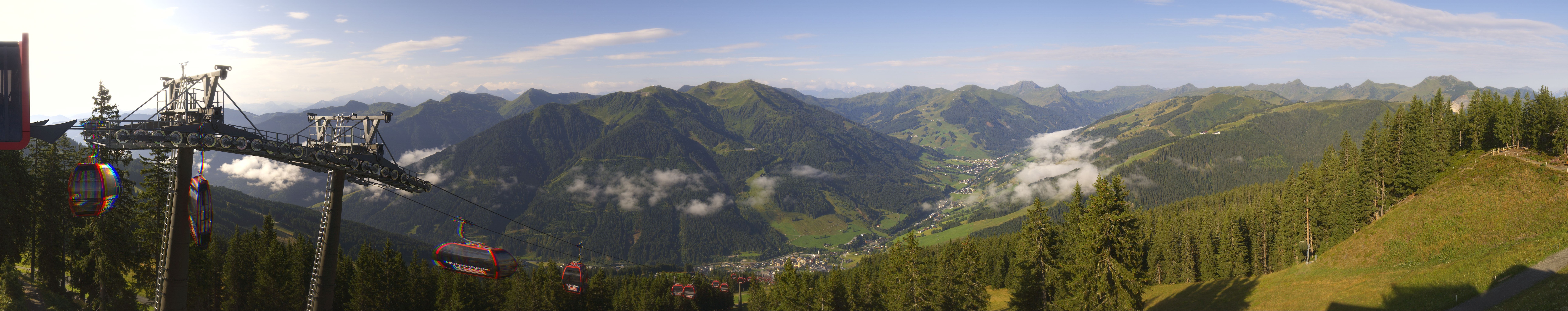 Archived image Webcam Kohlmais (Saalbach-Hinterglemm)