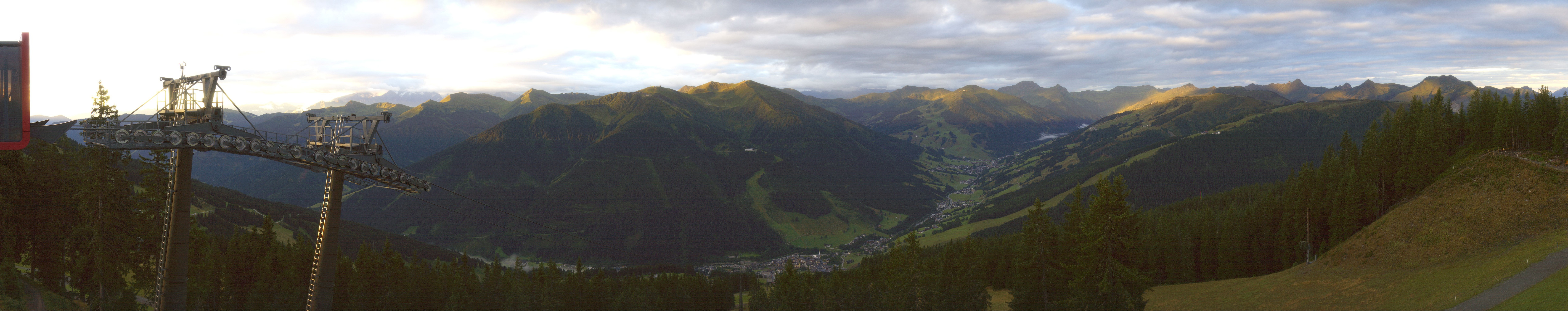 Archived image Webcam Kohlmais (Saalbach-Hinterglemm)