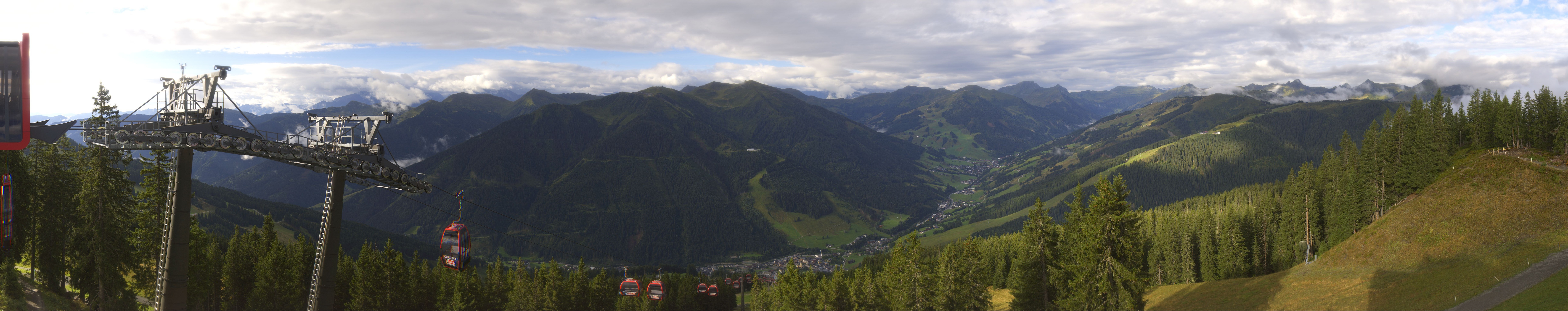 Archived image Webcam Kohlmais (Saalbach-Hinterglemm)