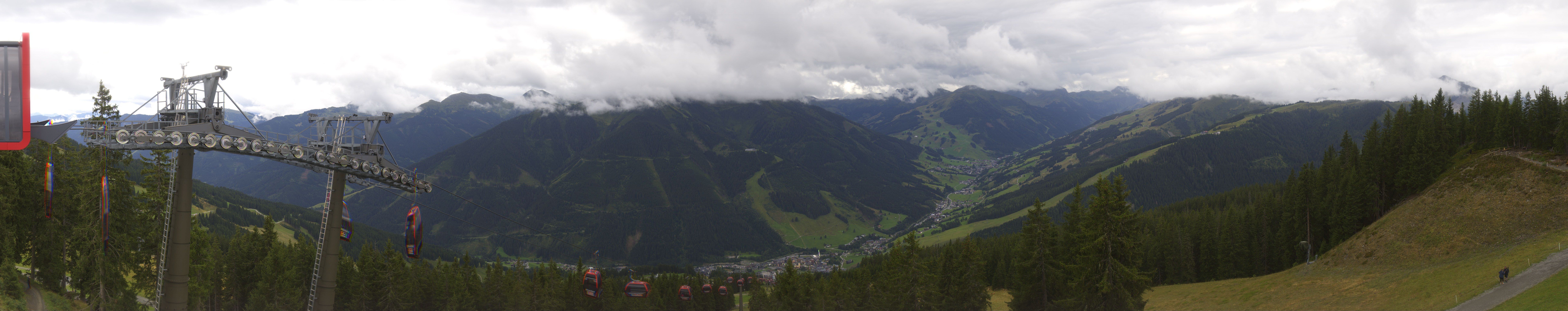 Archived image Webcam Kohlmais (Saalbach-Hinterglemm)