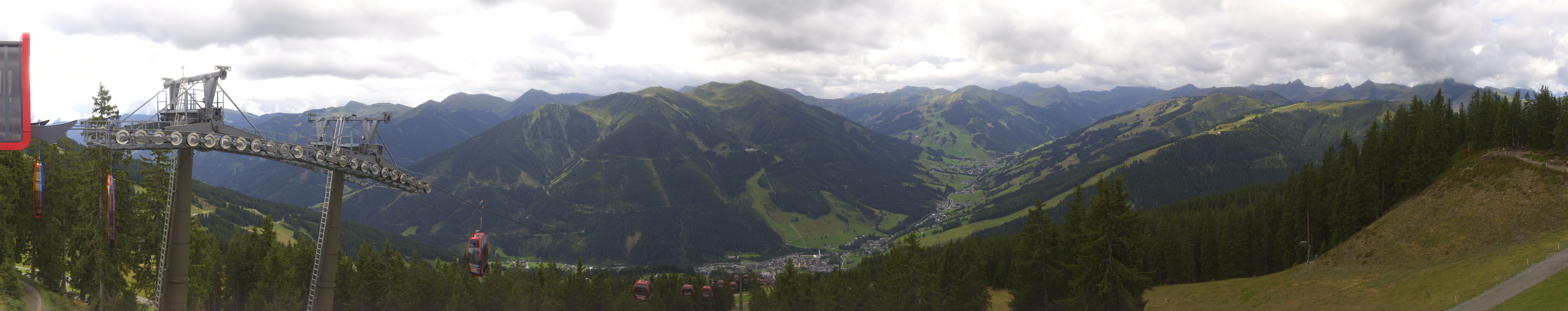 Archived image Webcam Kohlmais (Saalbach-Hinterglemm)