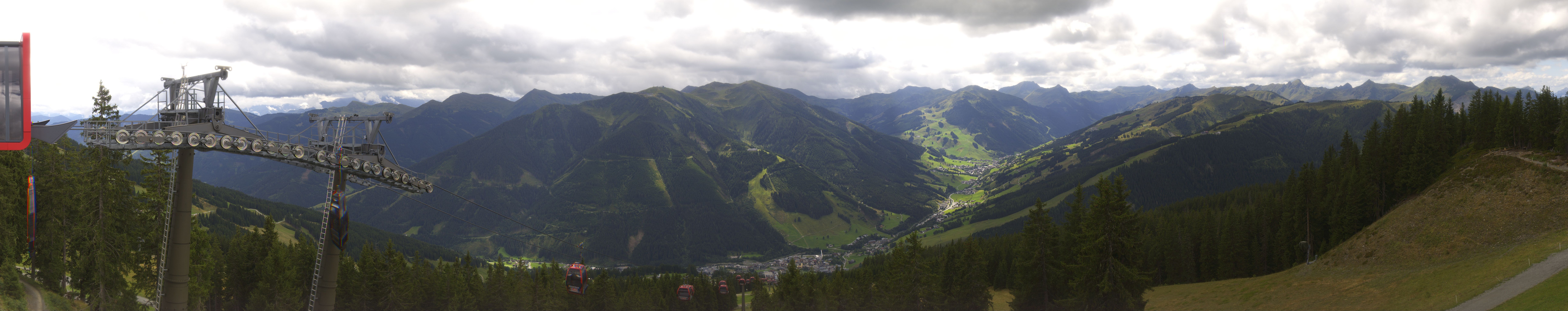Archived image Webcam Kohlmais (Saalbach-Hinterglemm)