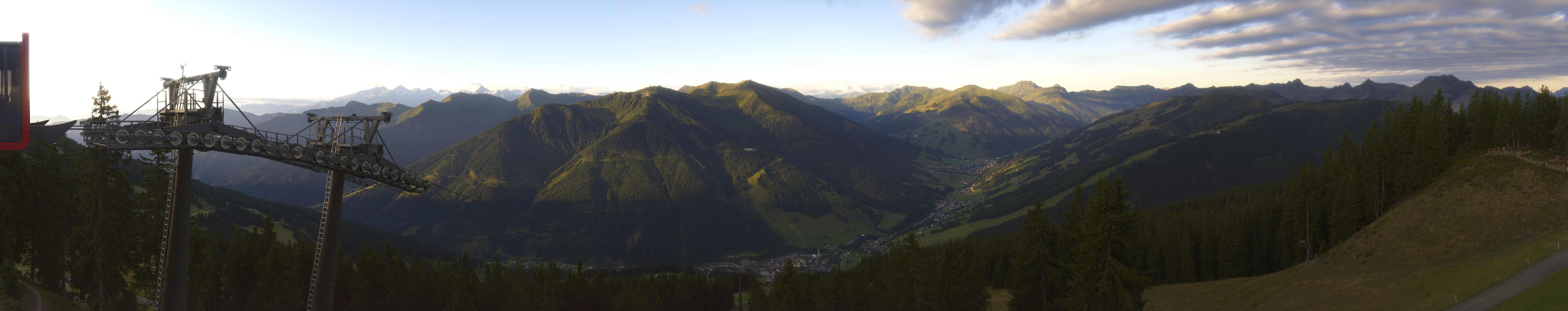 Archived image Webcam Kohlmais (Saalbach-Hinterglemm)
