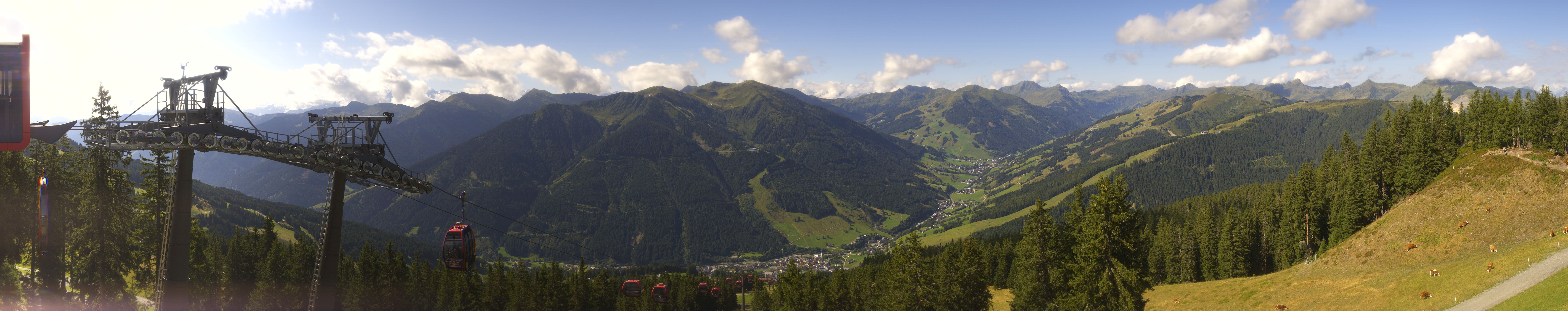 Archived image Webcam Kohlmais (Saalbach-Hinterglemm)