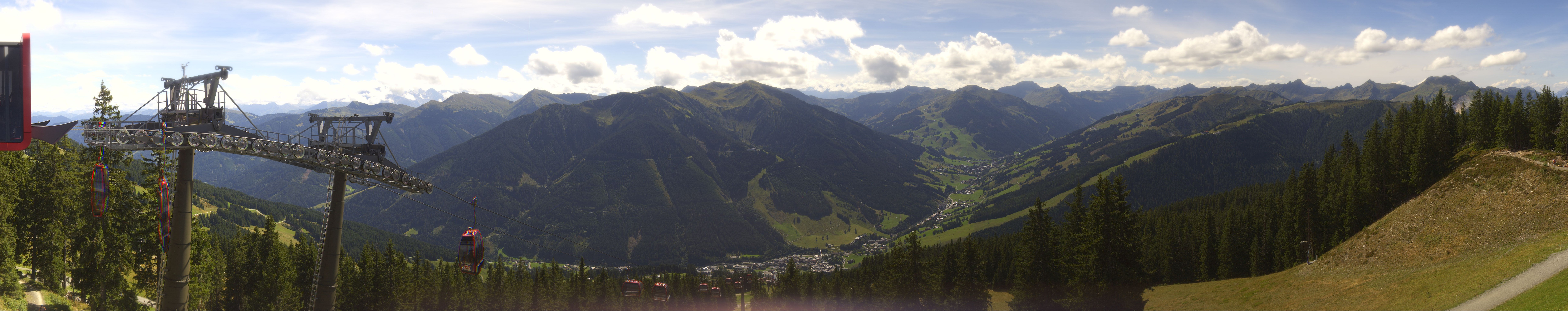 Archived image Webcam Kohlmais (Saalbach-Hinterglemm)