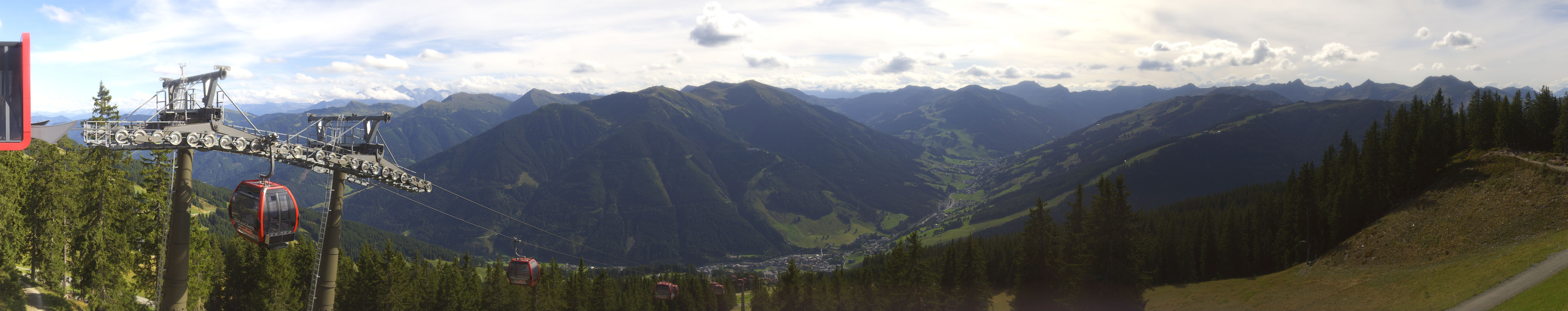 Archived image Webcam Kohlmais (Saalbach-Hinterglemm)