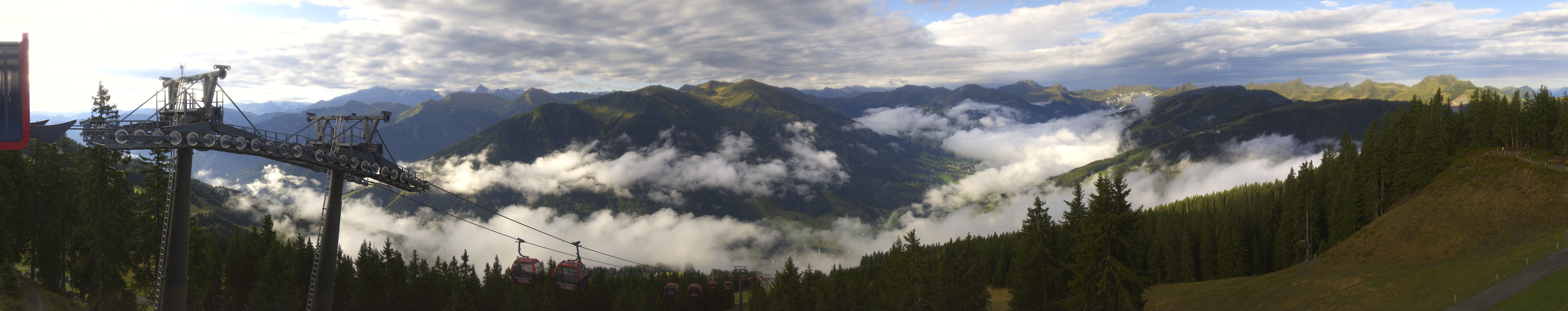 Archived image Webcam Kohlmais (Saalbach-Hinterglemm)