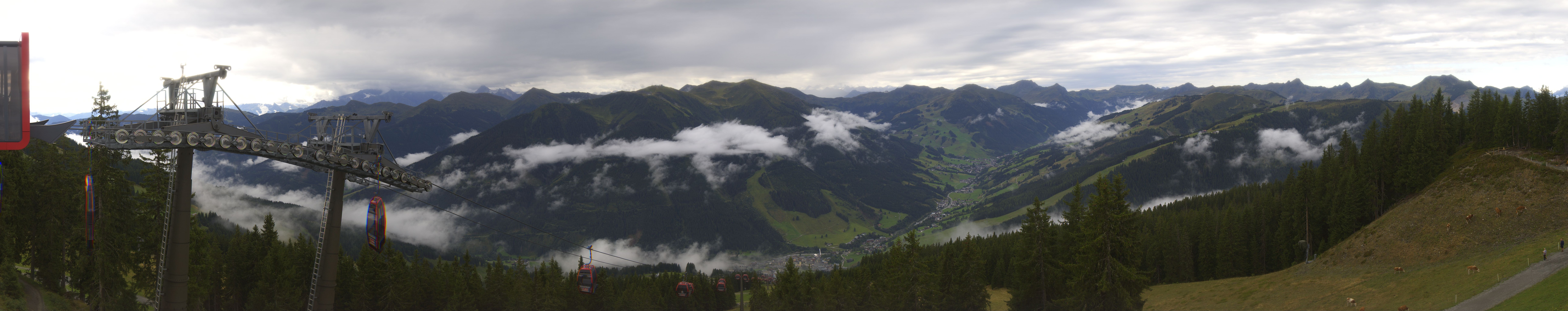 Archived image Webcam Kohlmais (Saalbach-Hinterglemm)
