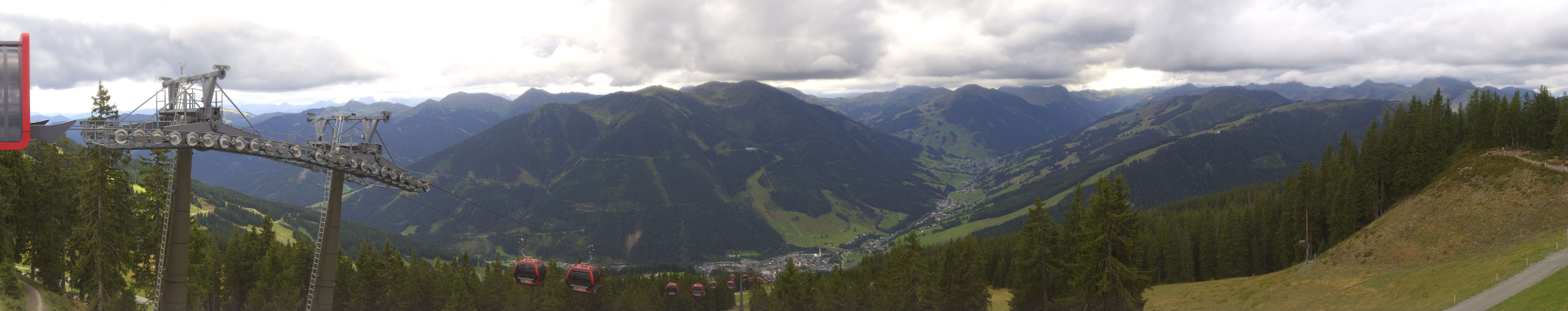 Archived image Webcam Kohlmais (Saalbach-Hinterglemm)