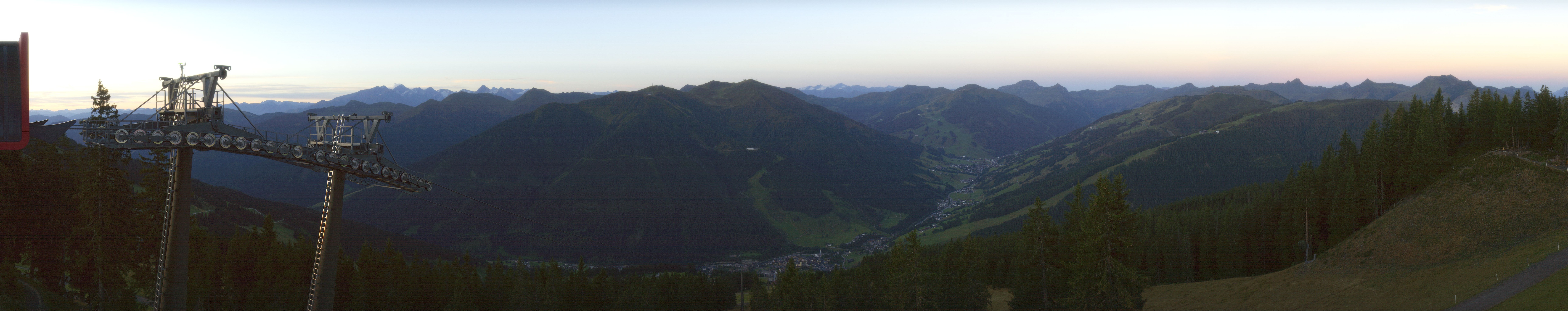 Archived image Webcam Kohlmais (Saalbach-Hinterglemm)