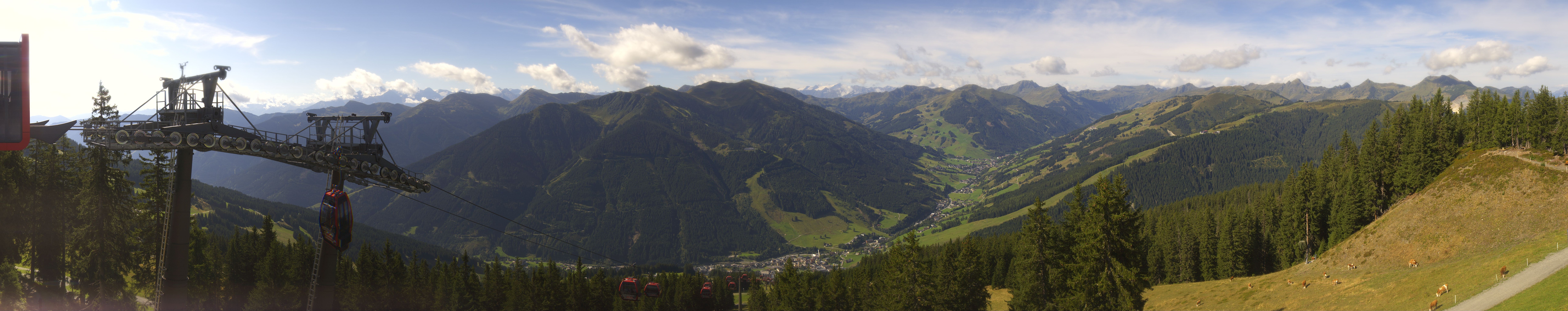 Archived image Webcam Kohlmais (Saalbach-Hinterglemm)