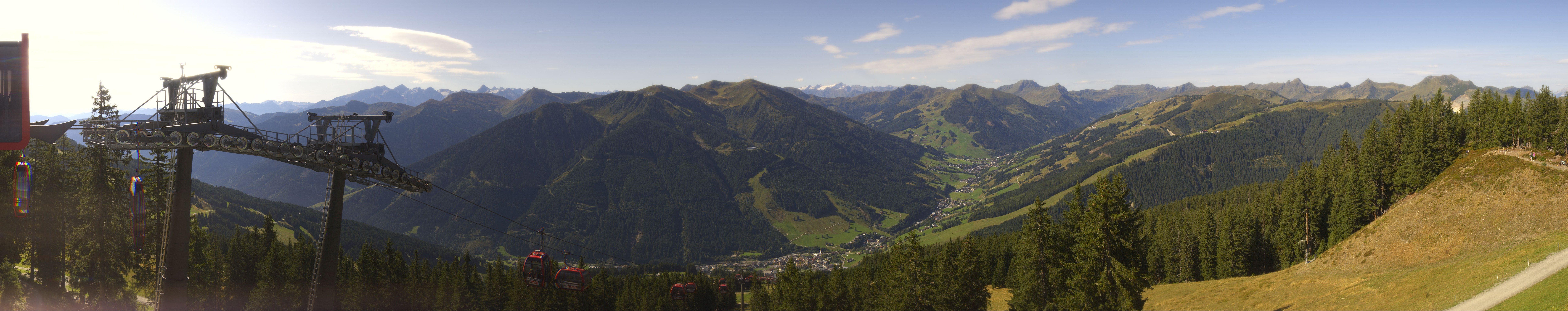 Archived image Webcam Kohlmais (Saalbach-Hinterglemm)