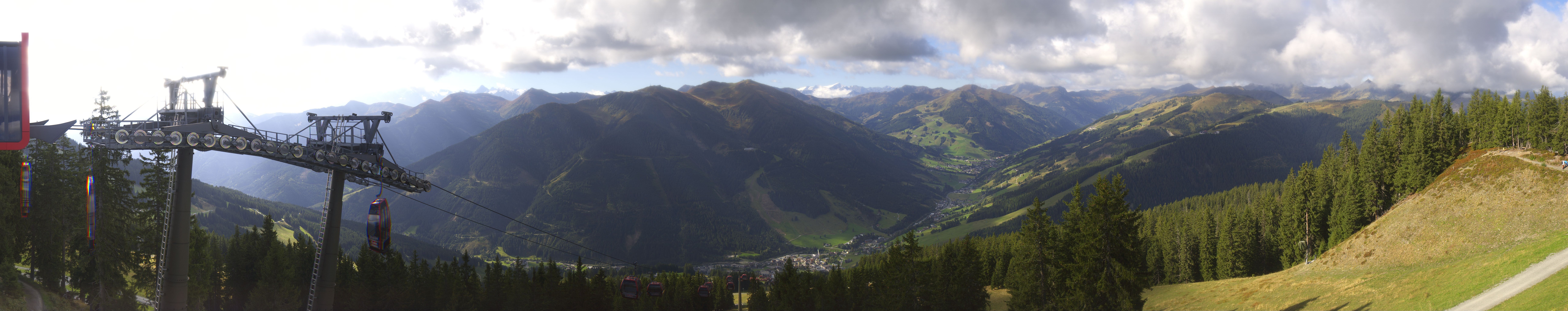 Archived image Webcam Kohlmais (Saalbach-Hinterglemm)