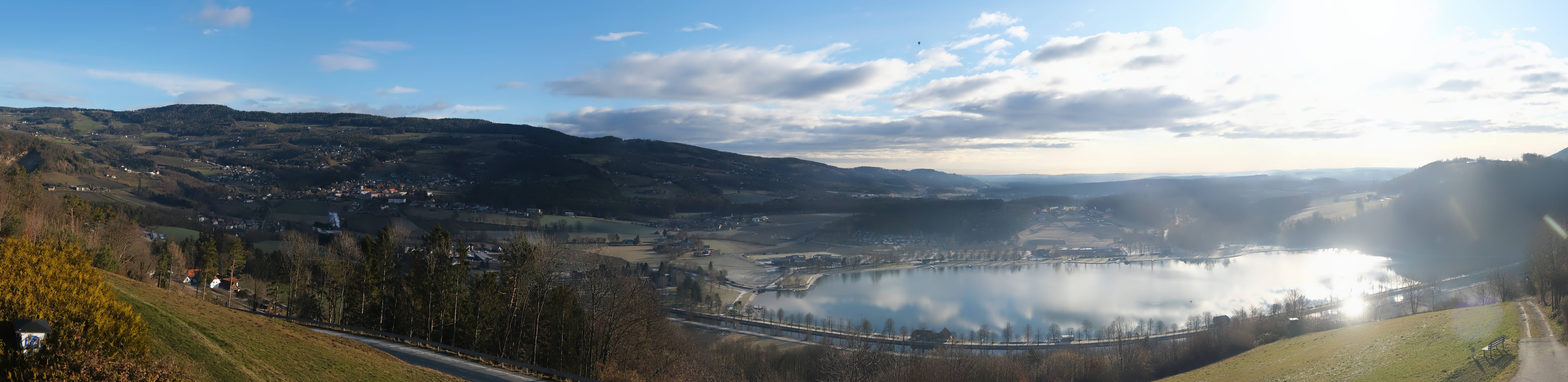 Archiv Foto Webcam Stubenbergsee Panoramablick