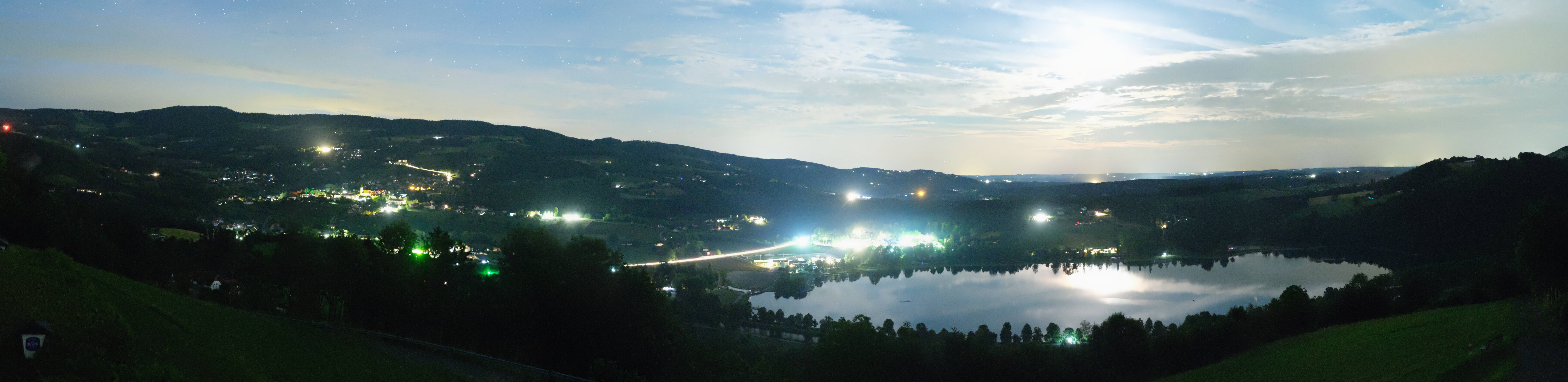 Archiv Foto Webcam Stubenbergsee Panoramablick