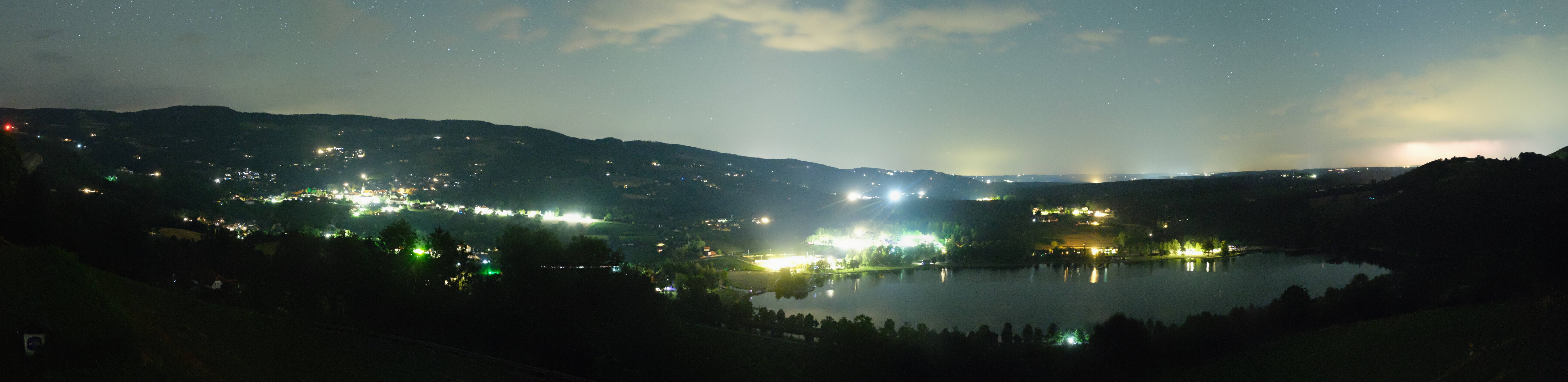 Archiv Foto Webcam Stubenbergsee Panoramablick