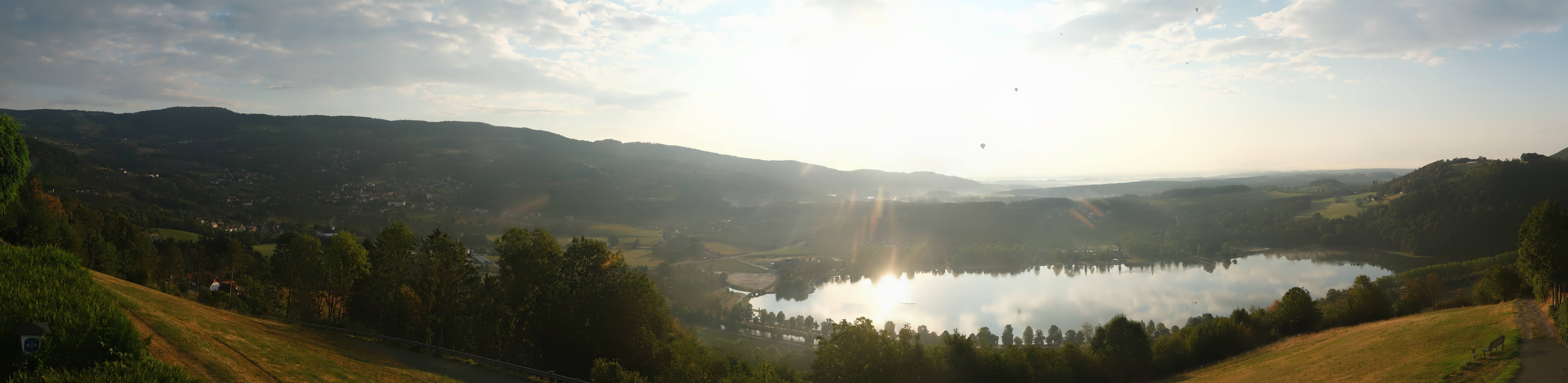 Archiv Foto Webcam Stubenbergsee Panoramablick