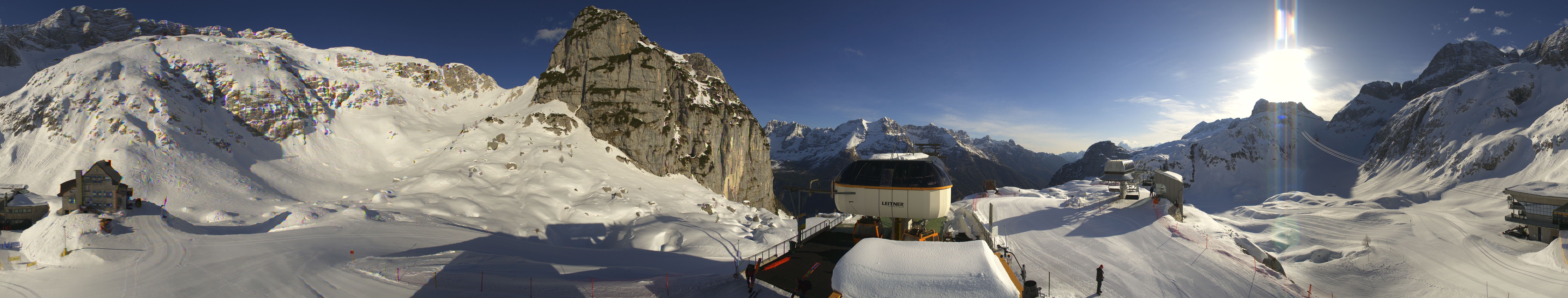 Archiv Foto Webcam Rifugio Celso Gilberti (Sella Nevea)