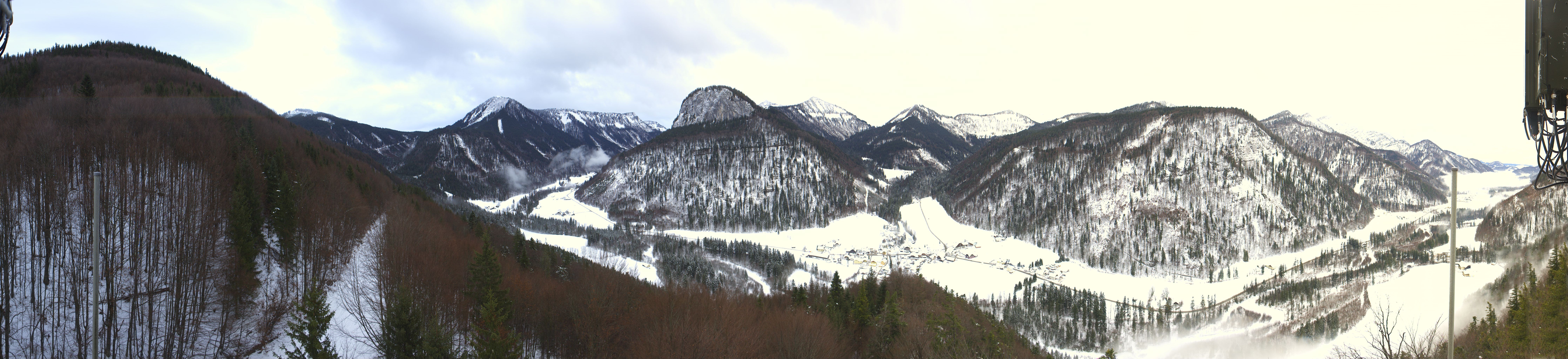 Archived image Webcam Hintersee - Lake Fuschl Region