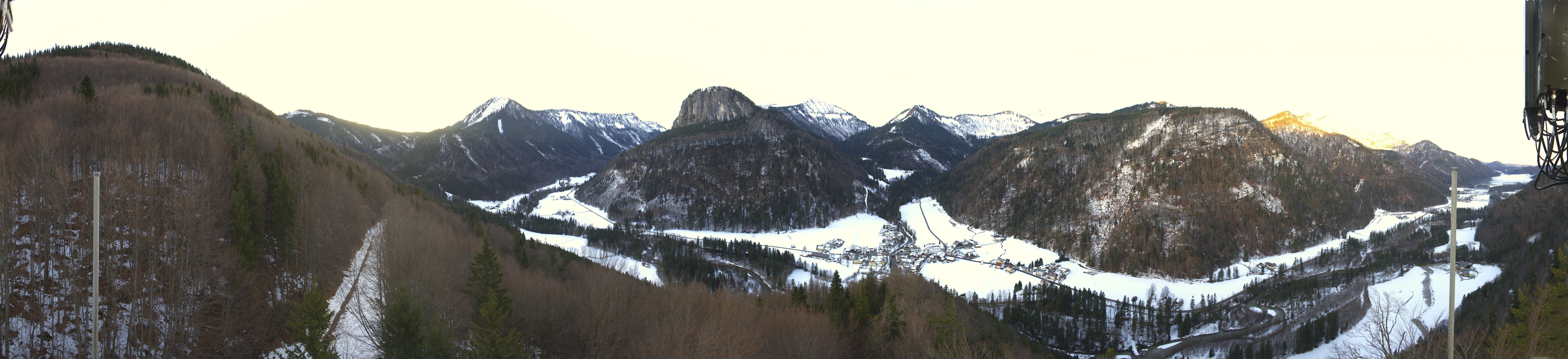 Archived image Webcam Hintersee - Lake Fuschl Region