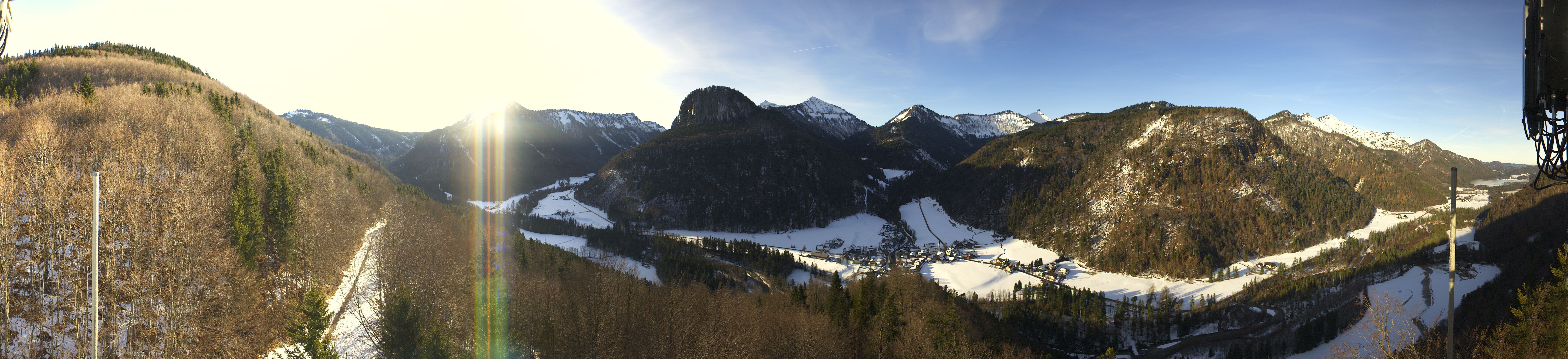 Archived image Webcam Hintersee - Lake Fuschl Region