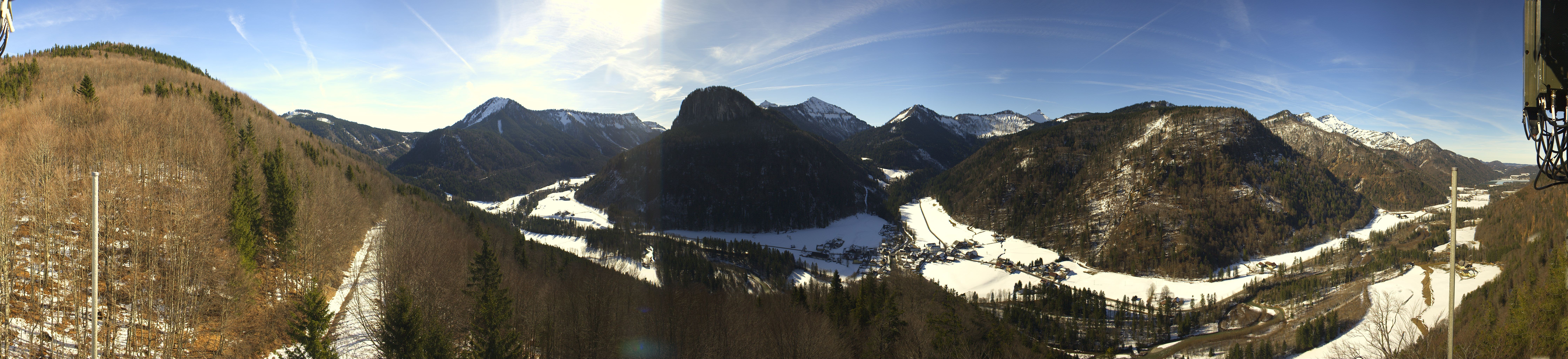 Archived image Webcam Hintersee - Lake Fuschl Region