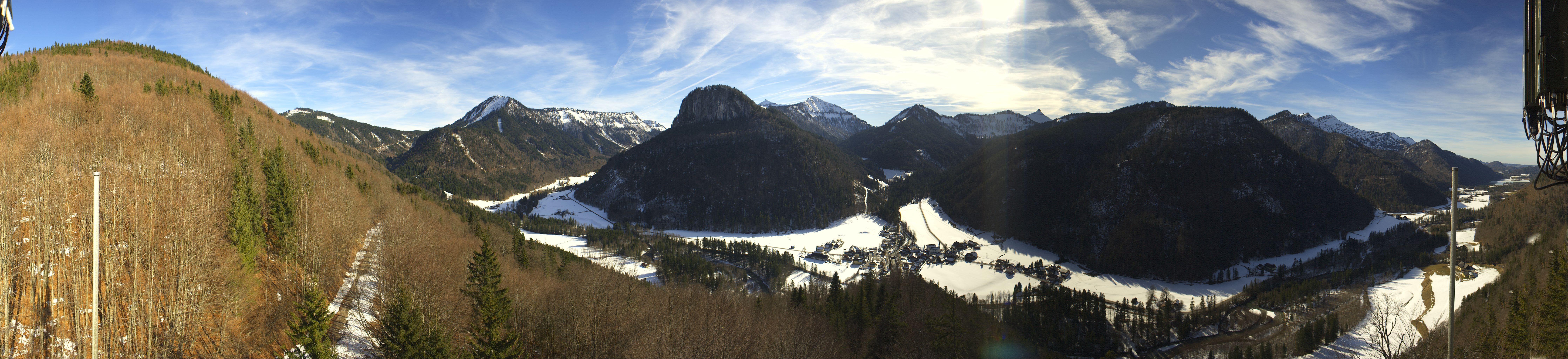 Archived image Webcam Hintersee - Lake Fuschl Region