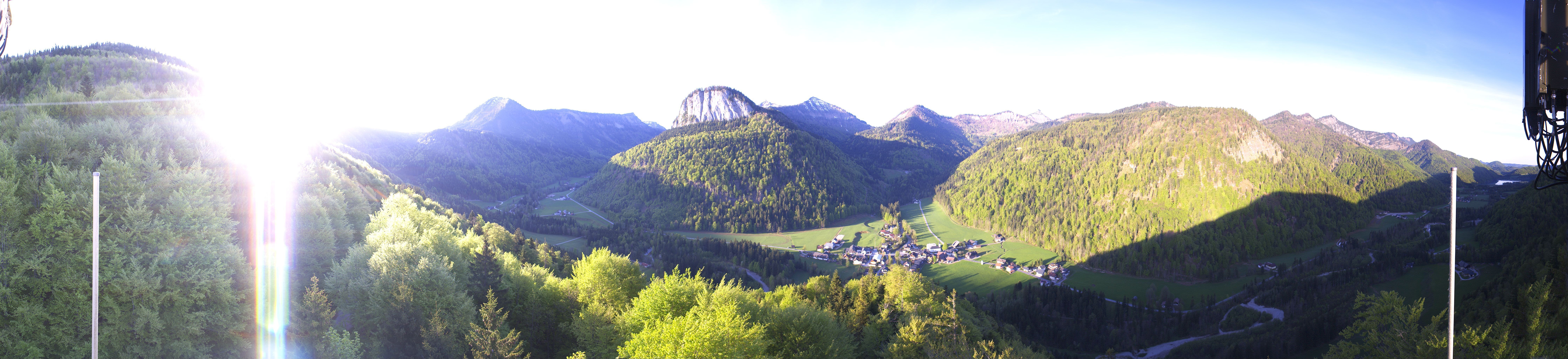 Archived image Webcam Hintersee - Lake Fuschl Region