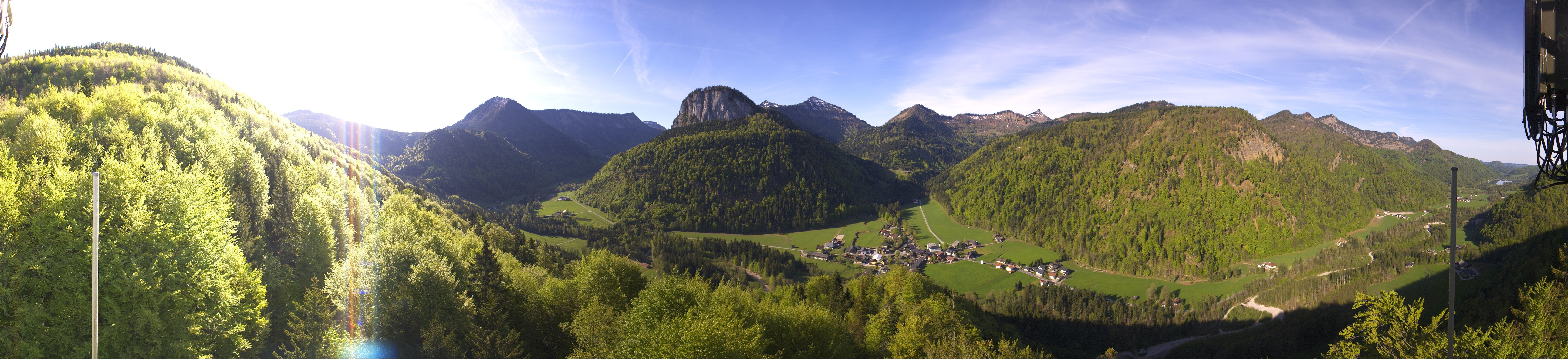 Archived image Webcam Hintersee - Lake Fuschl Region