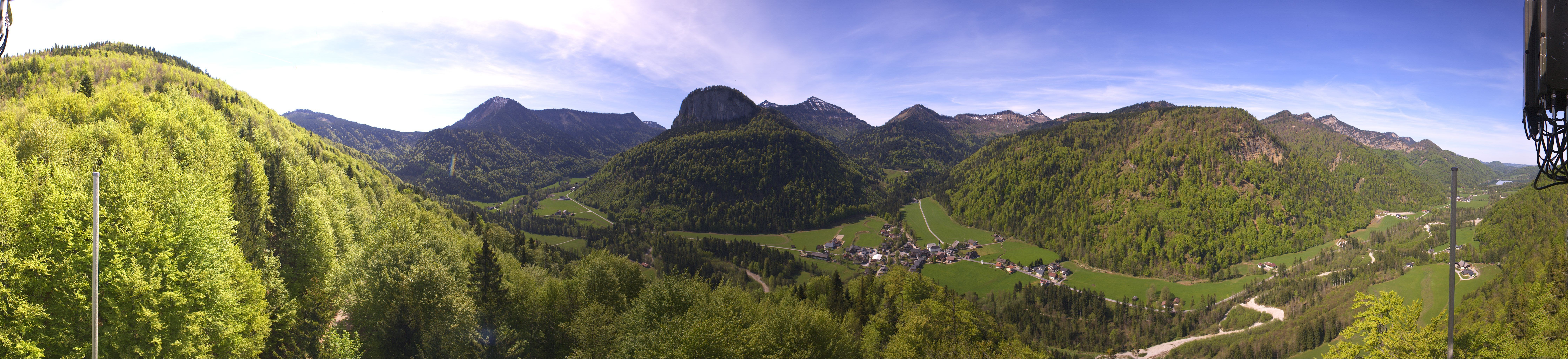 Archived image Webcam Hintersee - Lake Fuschl Region