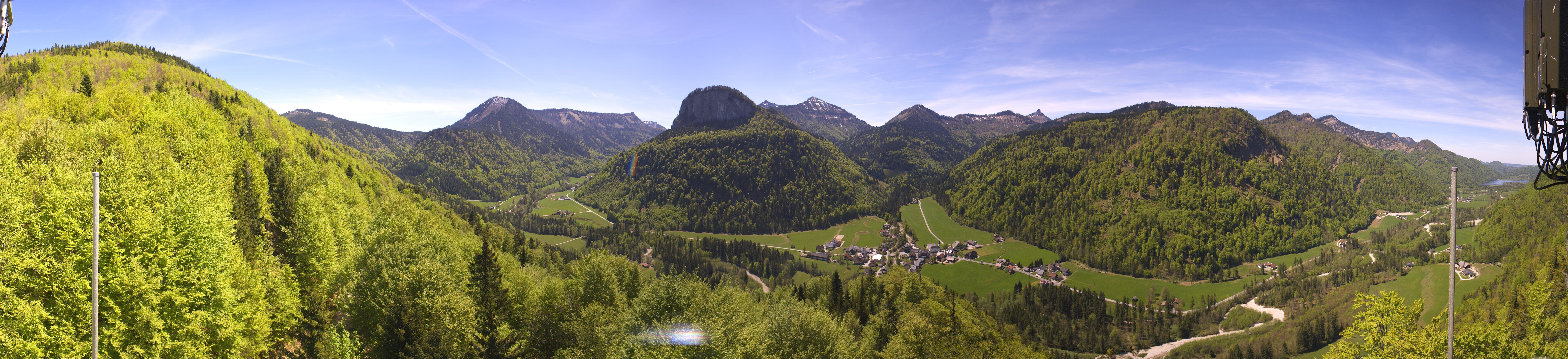 Archived image Webcam Hintersee - Lake Fuschl Region