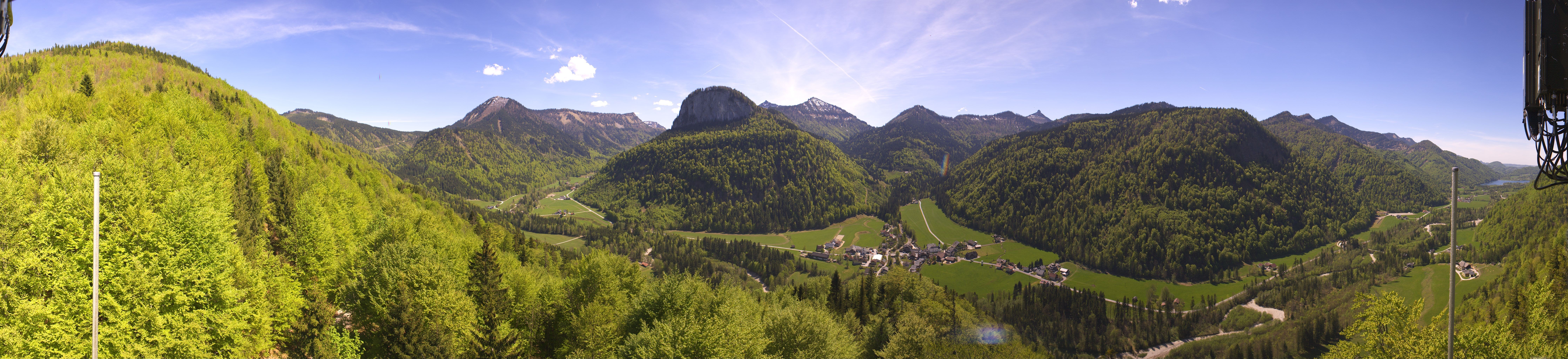 Archived image Webcam Hintersee - Lake Fuschl Region